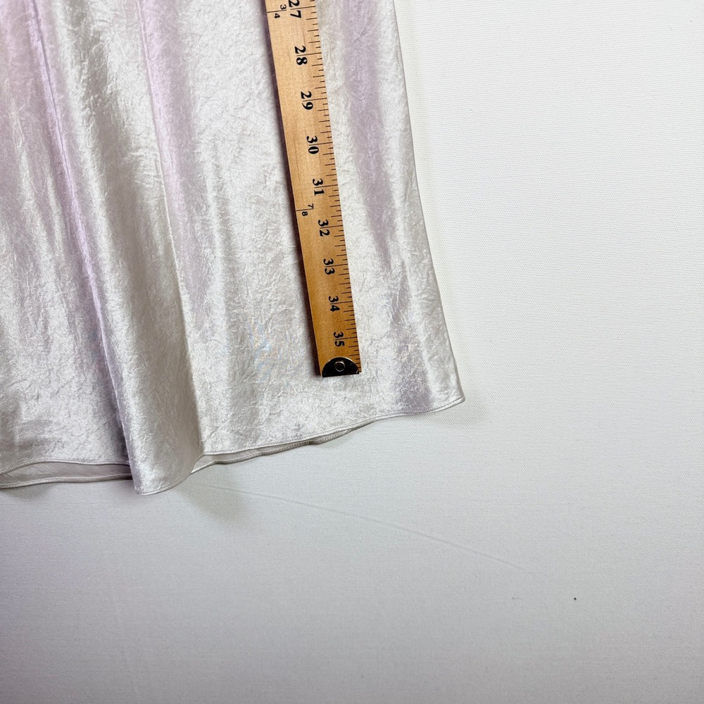BABATON Light Birch Satin Slip Maxi Skirt 10 - Picture 6 of 6